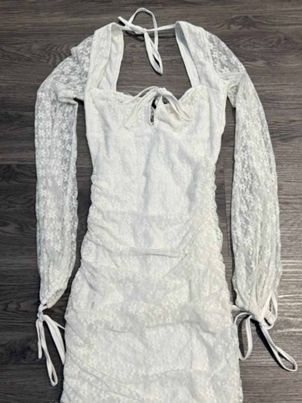 TIGER MIST LONG SLEEVE MINI DRESS - Picture 2 of 5